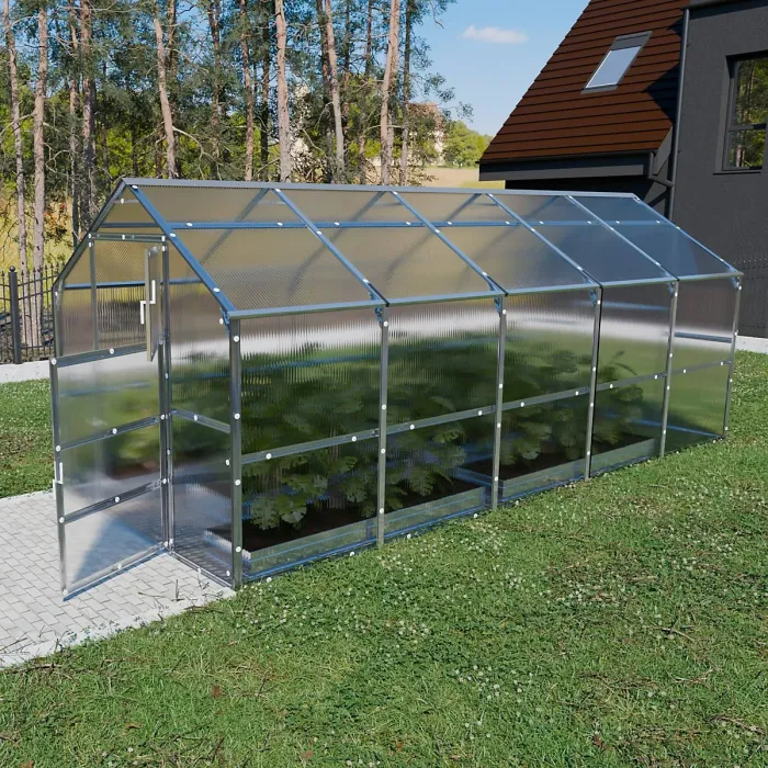 All-Season greenhouse KLASIKA BERNARD 2,35 x 5m (11,75 m²), 6 mm polycarbonate cover