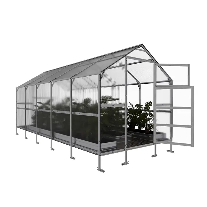All-Season greenhouse KLASIKA BERNARD 2,35 x 5m (11,75 m²), 6 mm polycarbonate cover