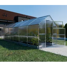 All-Season greenhouse KLASIKA BERNARD 2,35 x 6 m (14,1 m²), 4 mm polycarbonate cover