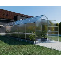 All-Season greenhouse KLASIKA BERNARD 2,35 x 7 m (16,45 m²), 4 mm polycarbonate cover