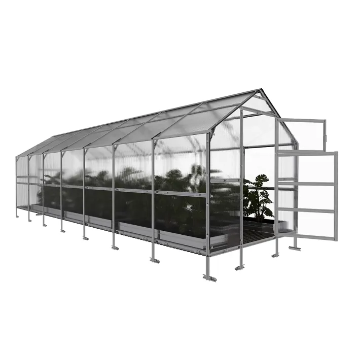 All-Season greenhouse KLASIKA BERNARD 2,35 x 7 m (16,45 m²), 6 mm polycarbonate cover