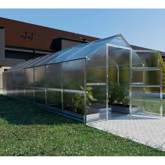 All-Season greenhouse KLASIKA BERNARD 2,35 x 8 m (18,8 m²), 4 mm polycarbonate cover