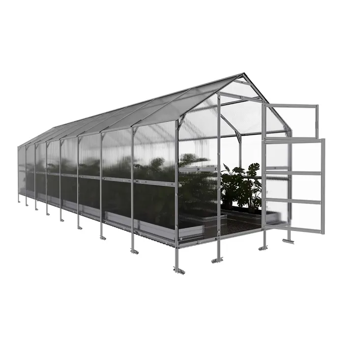 All-Season greenhouse KLASIKA BERNARD 2,35 x 8 m (18,8 m²), 4 mm polycarbonate cover