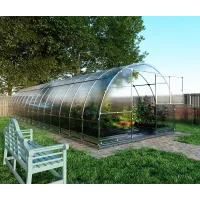 UV Resistant greenhouse KLASIKA TUBE 3 x 10 m (30 m²), 4 mm polycarbonate cover