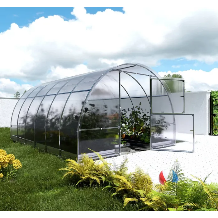 Durable greenhouse KLASIKA EASY 3 x 4 m (12 m²), 4 mm polycarbonate cover