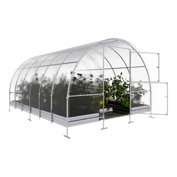 Durable greenhouse KLASIKA EASY 3 x 4 m (12 m²), 4 mm polycarbonate cover