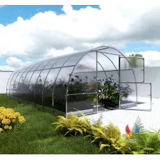 Durable greenhouse KLASIKA EASY 3 x 6 m ( 18m²), 4 mm polycarbonate cover