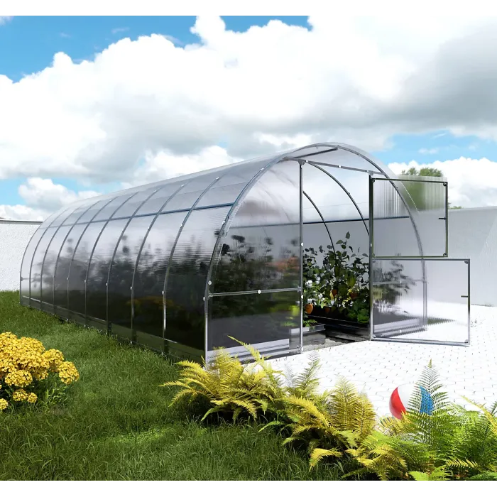 Durable greenhouse KLASIKA EASY 3 x 6 m ( 18m²), 4 mm polycarbonate cover