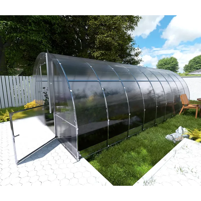 Durable greenhouse KLASIKA EASY 3 x 6 m (18 m²), 6 mm polycarbonate cover