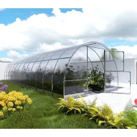 Durable greenhouse KLASIKA EASY 3 x 8 m (24 m²), 4 mm polycarbonate cover