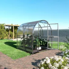 Backyard greenhouse KLASIKA SLIM 2 x 2 m (4 m²) , 6 mm polycarbonate cover