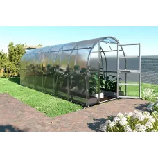 Backyard greenhouse KLASIKA SLIM 2 x 6 m (12 m²) , 4 mm polycarbonate cover