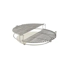 Kamado Bono Multifunction Two-Zone Grilling System for Grande 23'' - Simultaneous Cooking, Different Temperatures