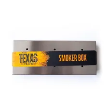 Texas Club Stainless Steel Smoking Box Enhance Your Grilling Flavor with Controlled Smoking