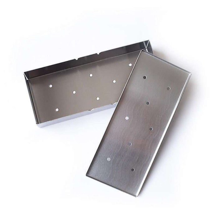 Texas Club Stainless Steel Smoking Box Enhance Your Grilling Flavor with Controlled Smoking