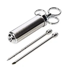 Texas Club Stainless Steel Marinade Injector Effortless Meat Marination