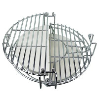 Kamado Bono Two-Zone Grilling System 15 inch minimo