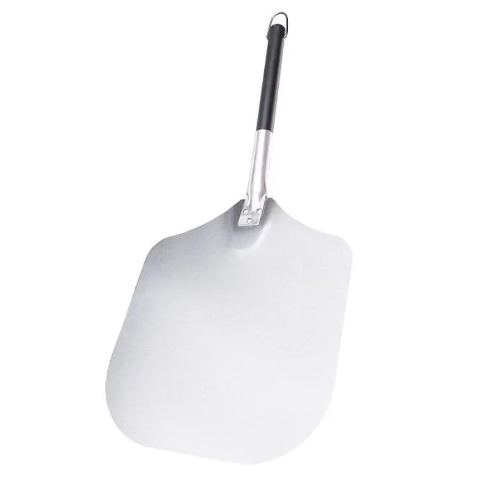 Texas Club Aluminum Pizza Peel, 30x35cm - Sturdy Handle for Effortless Oven Transfers