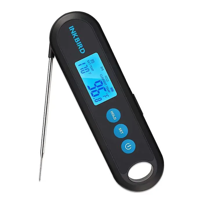 Inkbird IHT-2PB Bluetooth Food Thermometer with Two Probes - Remote Monitoring, Instant Readout, and Rechargeable Battery