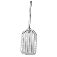 Forneza Perforated Pizza Peel - Premium Aluminum Pizza Lifter for Effortless Pizza Making