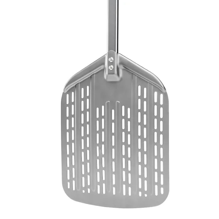 Forneza Perforated Pizza Peel - Premium Aluminum Pizza Lifter for Effortless Pizza Making