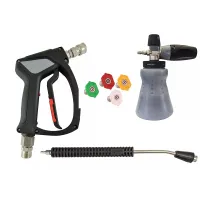 S/S MTM SGS35 Swivel Trigger M22M Inlet Kranzle & PF22.3 500mm Lance Nozzles