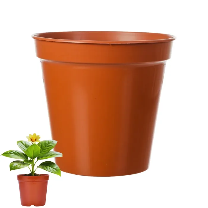 20cm Plastic Plant Nursery Seeding Garden Indoor Outdoor Balcony Container for Fruit Flower Pot 8 inch