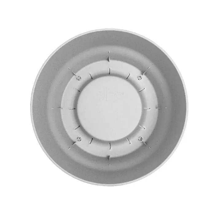 Greenville Concrete 20cm Living Round Recycle Plastic Indoor Garden Balcony Window Container Holder Plant Flower Organizer Pot