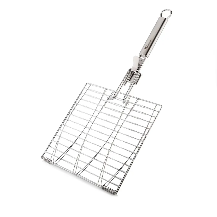 Fire Mountain BBQ Fish Grill Rack, Stainless Steel