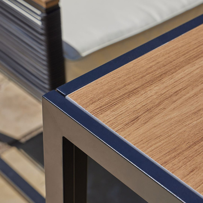 Alfresia Aluminium 5 Piece Dining Set with Cushions, 4 Seater