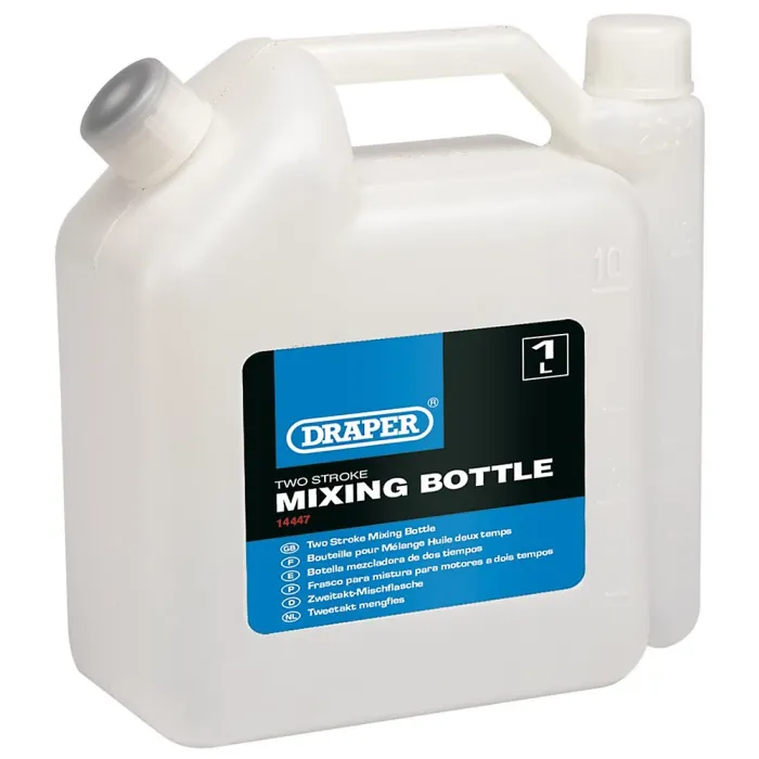 Draper Two Stroke Mixing Plastic Bottle, 1L 14447