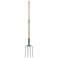 Draper 4 Prong Manure Fork with Wood Shaft 63579