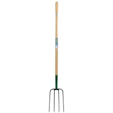 Draper 4 Prong Manure Fork with Wood Shaft 63579