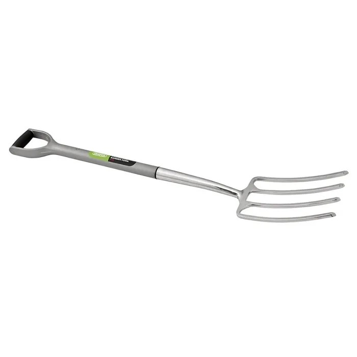 Draper Stainless Steel Garden Fork with Soft Grip Handle 83755