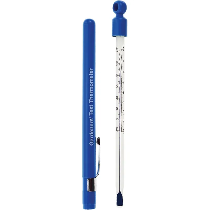 Garden Soil Thermometer Probe - Useful Soil Temperature Probe to Measure Temperature of Soil Prior to Sowing and Planting