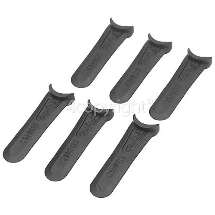 Flymo Genuine Plastic Lawnmower Blades - Pack of 6 - FLY014