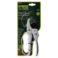 Anvil Secateurs, Razorsharp, Compact Ratchet, Kew Gardens Range