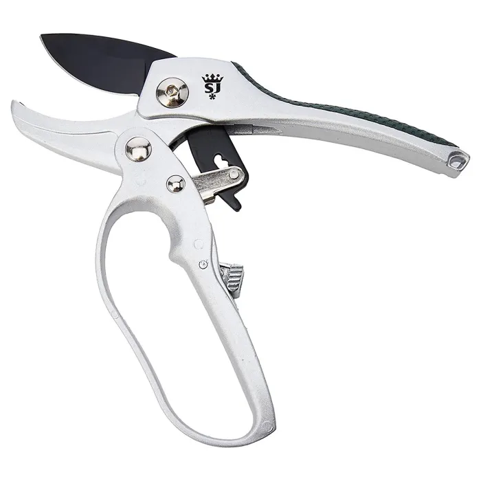 Anvil Secateurs, Razorsharp, Compact Ratchet, Kew Gardens Range