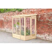 Lean To Green House 4 x 6 Open Back