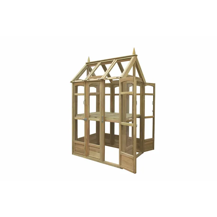 Victorian Walk Around Greenhouse with Auto Vent