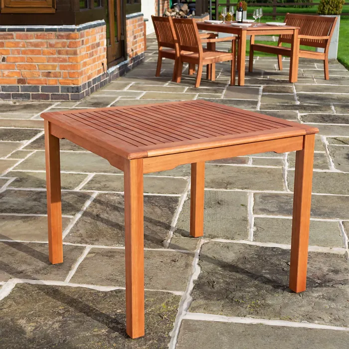 Rowlinson Willington Square Table 4 Seat Set