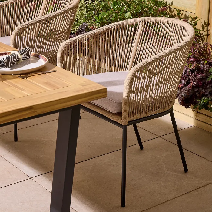 Rowlinson Oslo 4 Seat Dining Set