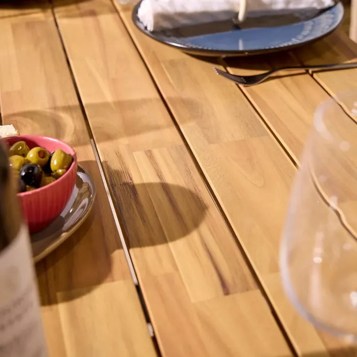 Rowlinson Oslo 6 Seat Dining Set - 160cm Table