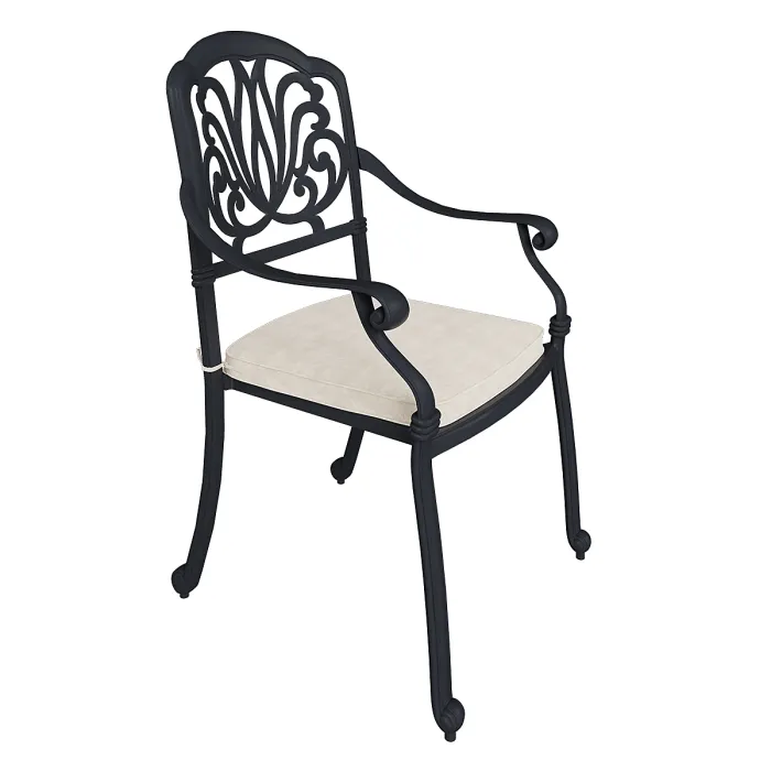 Charles Bentley Premium Furniture Cast Aluminium 7 Piece Outdoor Dining Set