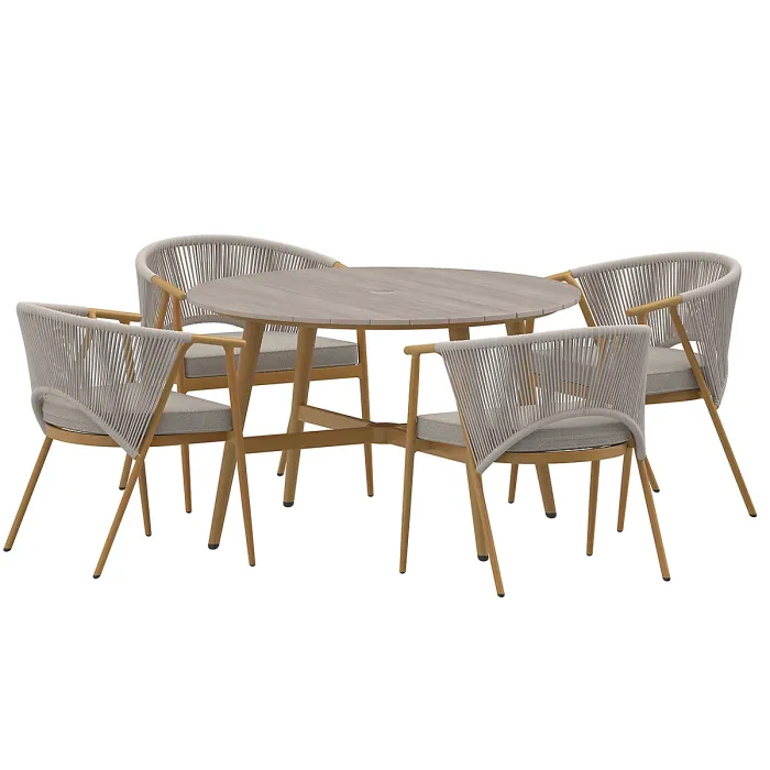 Almada 4 Seater Dining Set Outdoor
