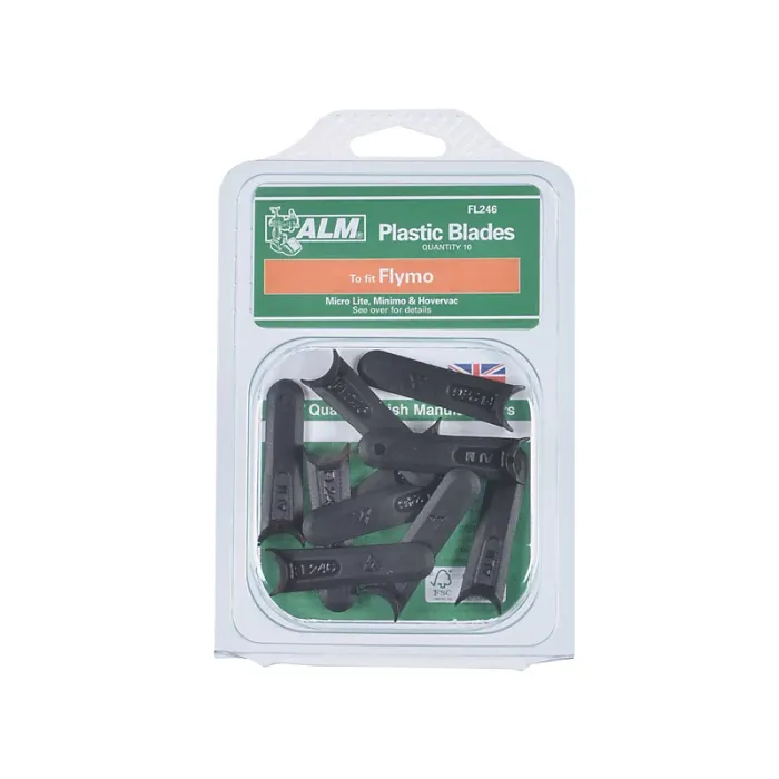 ALM Manufacturing FL246 FL246 Plastic Blades Small Half Moon Mounting - Micro Lite ALMFL246