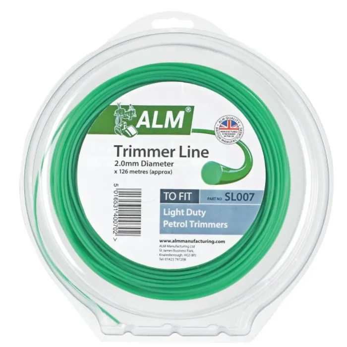 ALM Manufacturing SL007 SL007 Light-Duty Petrol Trimmer Line 2.0mm x 126m ALMSL007