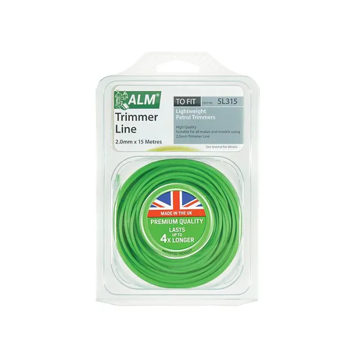 ALM Manufacturing SL315 SL315 Light-Duty Petrol Trimmer Line 2.0mm x 15m ALMSL315