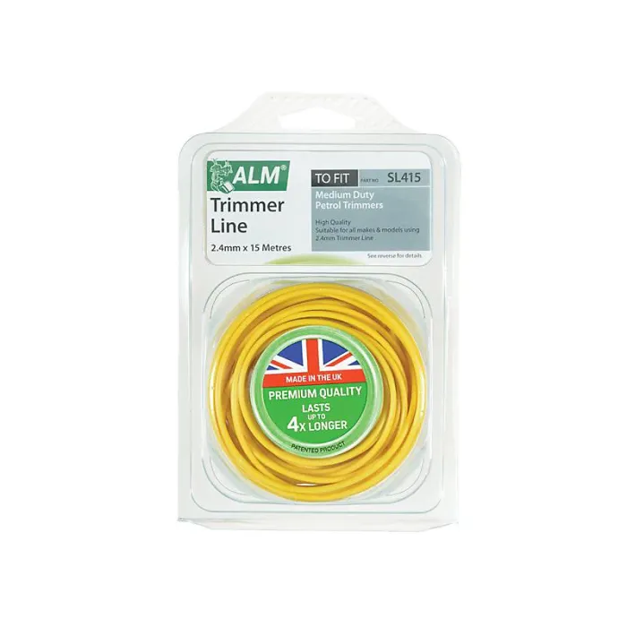 ALM Manufacturing SL415 SL415 Medium-Duty Petrol Trimmer Line 2.4mm x 15m ALMSL415