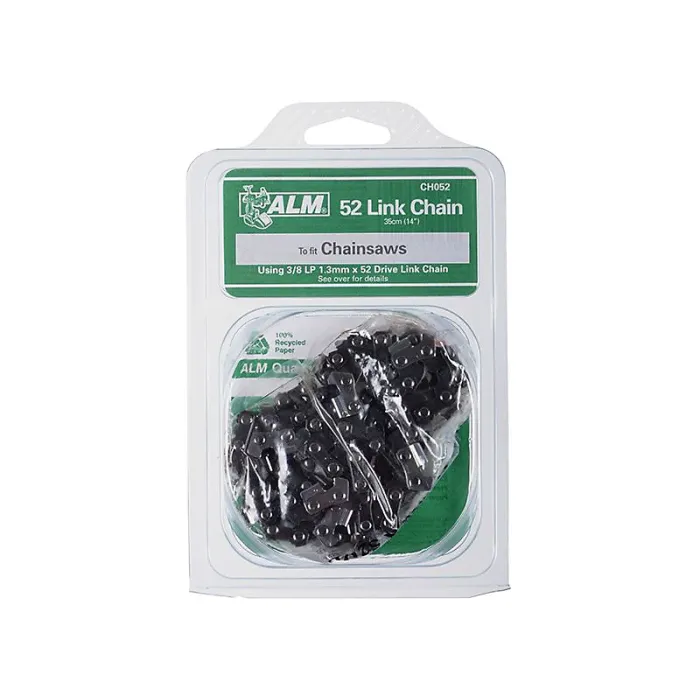 ALM Manufacturing CH052 Chainsaw Chain 3/8in x 52 links 1.3mm - Fits 35cm Bars